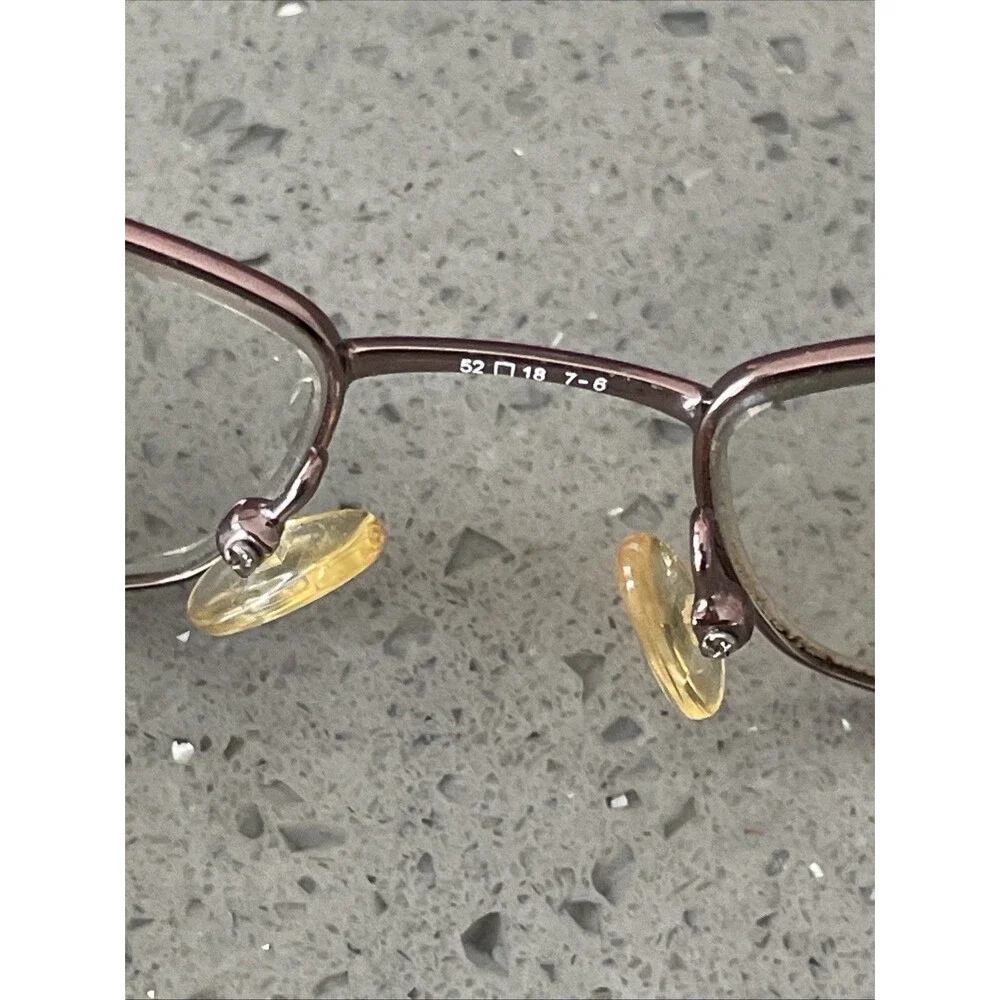 LIZ Claiborne L322 UU6 EYEGLASSES FRAMES ONLY 52-18-135 full rim purple red
